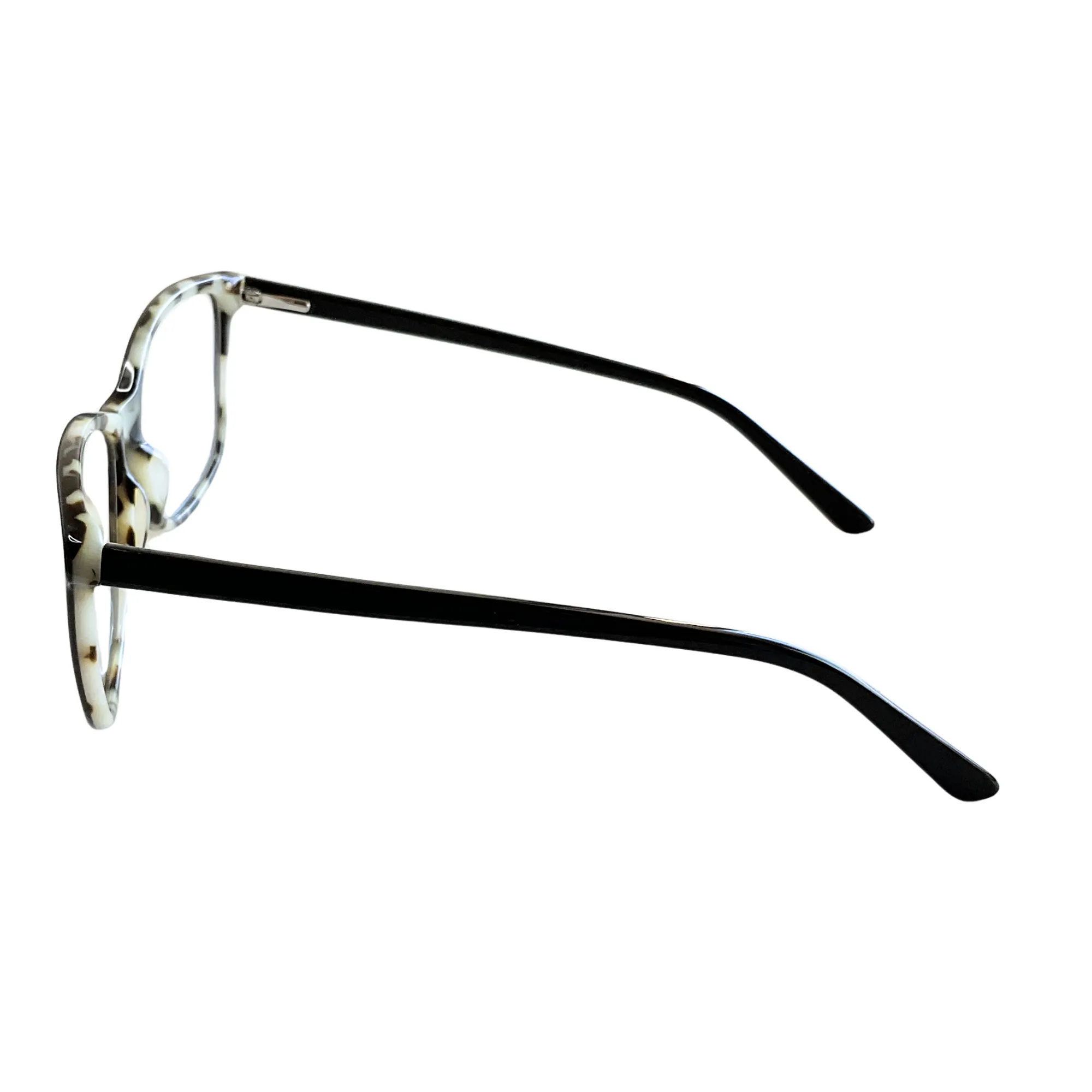 Lentes de Montura Ancha con Textura Oscura - Imagen 3
