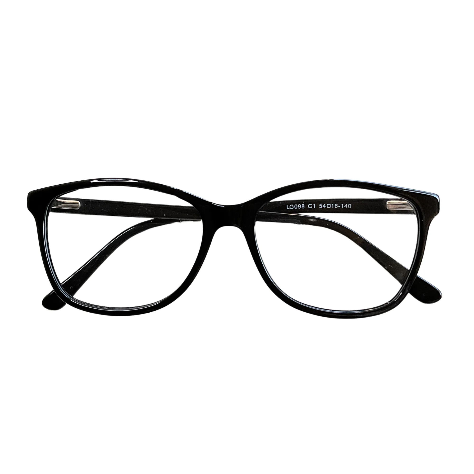 Lentes Cuadrados Oversized de Montura Negra - Imagen 5