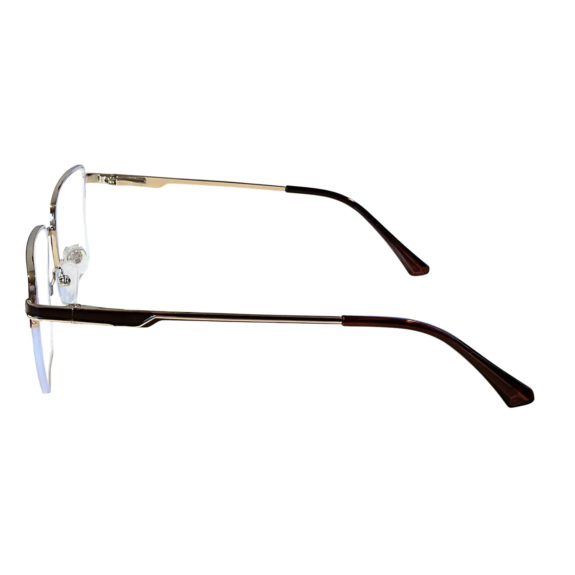 Lentes Executivos Metal Negro y Plateado - Imagen 3