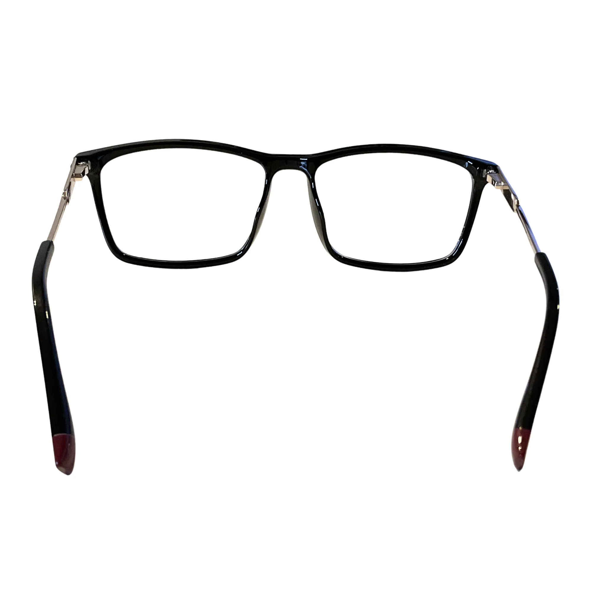 Lentes Black Minimalistas con Acentos Metálicos - Imagen 4