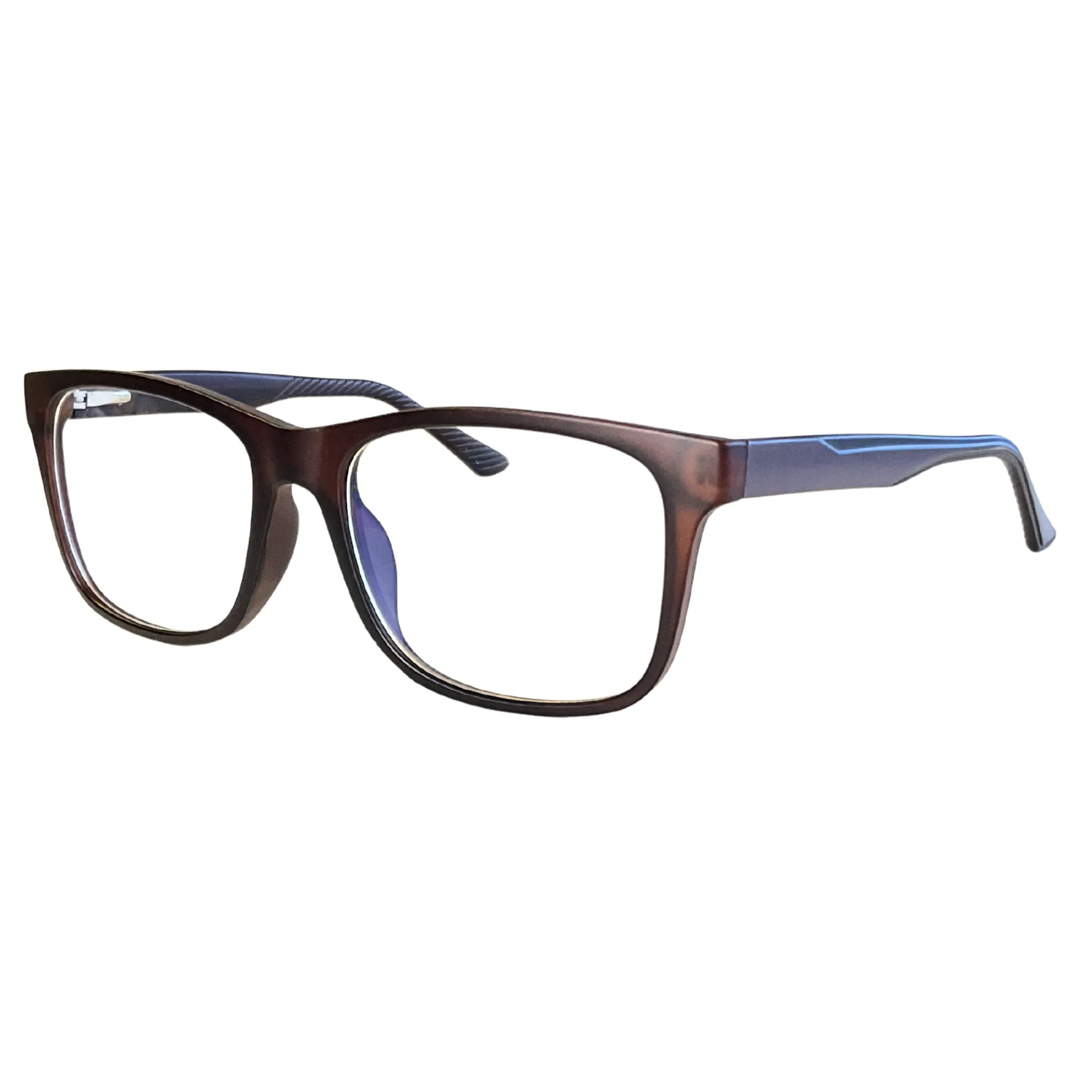 Montura "Havana Blue" Rectangular